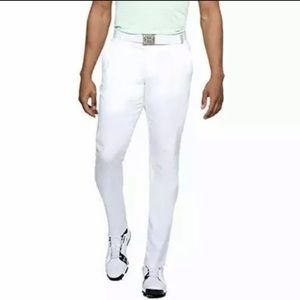 Under Armour Mens Showdown Tapered Golf Pants White Size 40/32